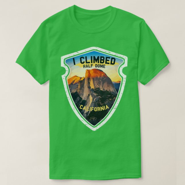Camiseta Eu Subi Metade De Meia De Meia Califórnia Hikers Y (Frente do Design)