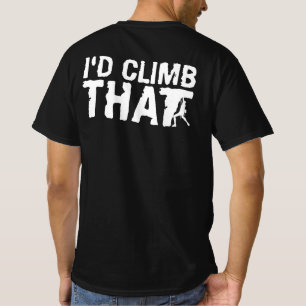 Camiseta Eu subia naquela Engraçada Montanha Rock Escaland