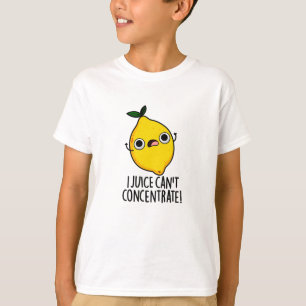 Camiseta Eu suco não consigo concentrar limão engraçado