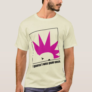 Camiseta Eu supor que eu era punk uma vez
