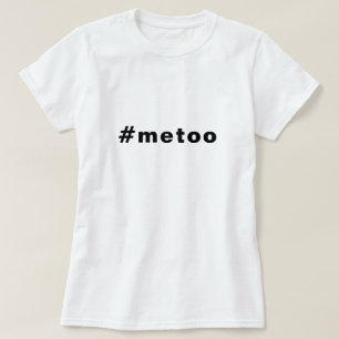 Camiseta eu também, #metoo, orgulho preto branco