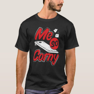 Camiseta Eu Tão Corny Backprint Cornhole