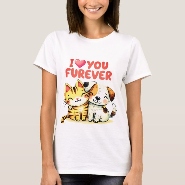 Camiseta Eu te amo (Frente)