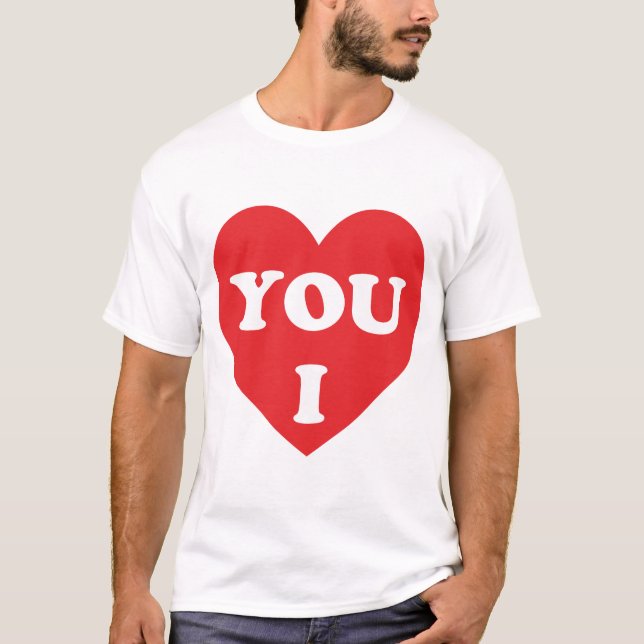 Camiseta Eu Te Amo (Frente)