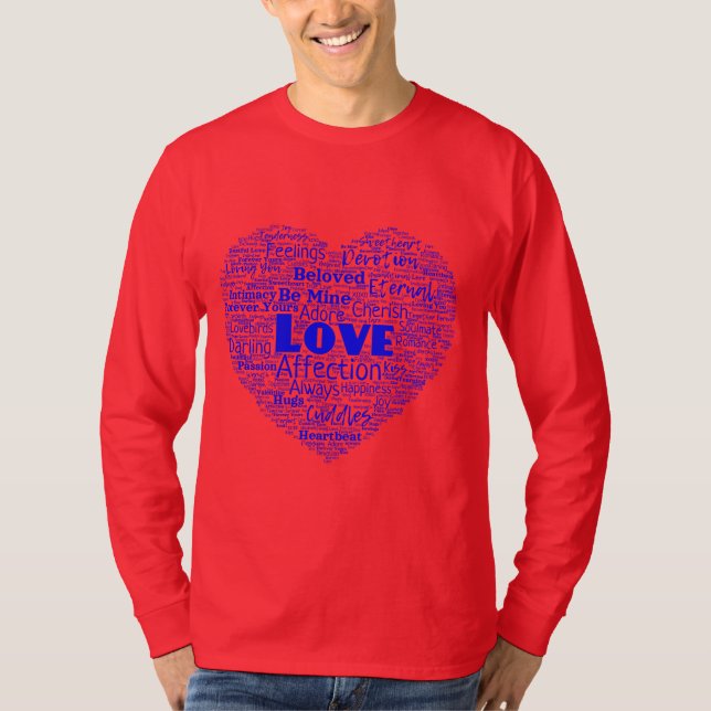 Camiseta eu te amo (Frente)