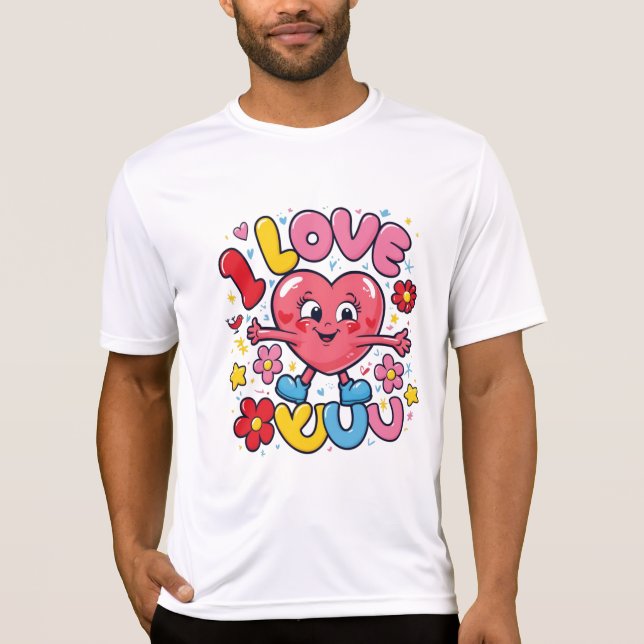 Camiseta Eu Te Amo (Frente)