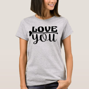 CAMISETA EU TE AMO.