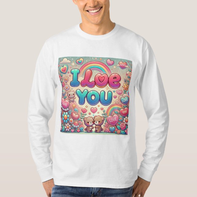 Camiseta Eu Te Amo (Frente)
