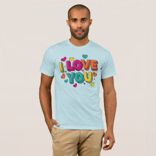 Camiseta Eu Te Amo