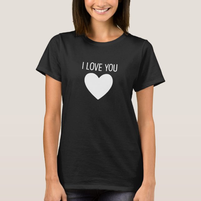 Camiseta Eu Te Amo (Frente)