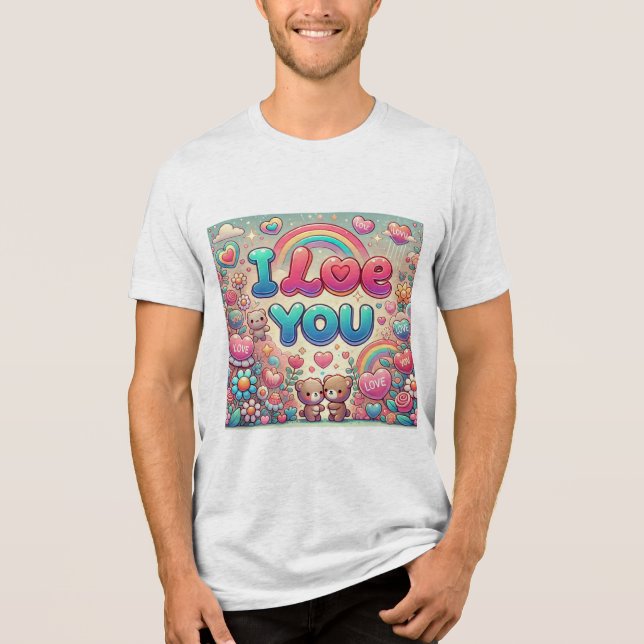 Camiseta Eu Te Amo (Frente)