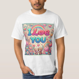 Camiseta Eu Te Amo
