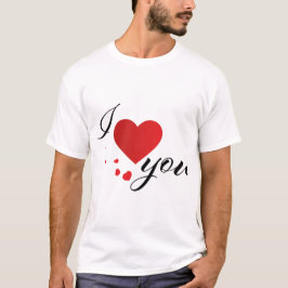 Camiseta eu te amo