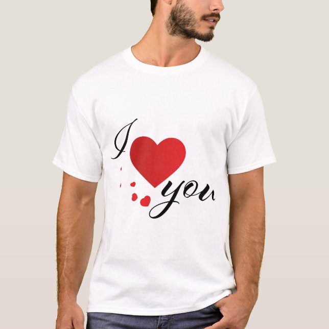 Camiseta eu te amo (Frente)