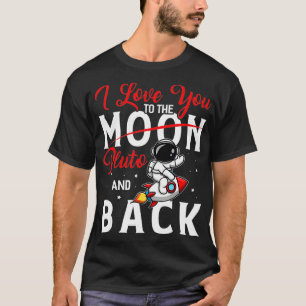 Camiseta Eu Te Amo A Plutão E De Volta A Uma Astrofísica 