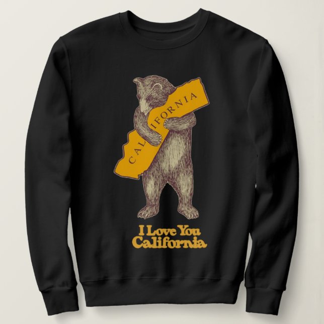 Camiseta Eu Te Amo Califórnia (Frente do Design)