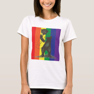 Camiseta Eu Te Amo Califórnia — Arco-Íris