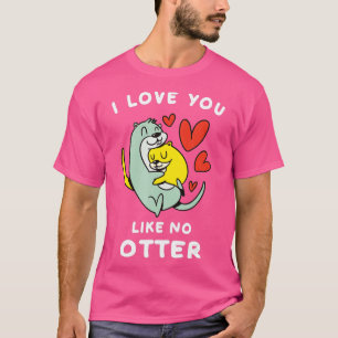 Camiseta Eu Te Amo Como Nenhum Longo Rio Do Mar Do Exterior