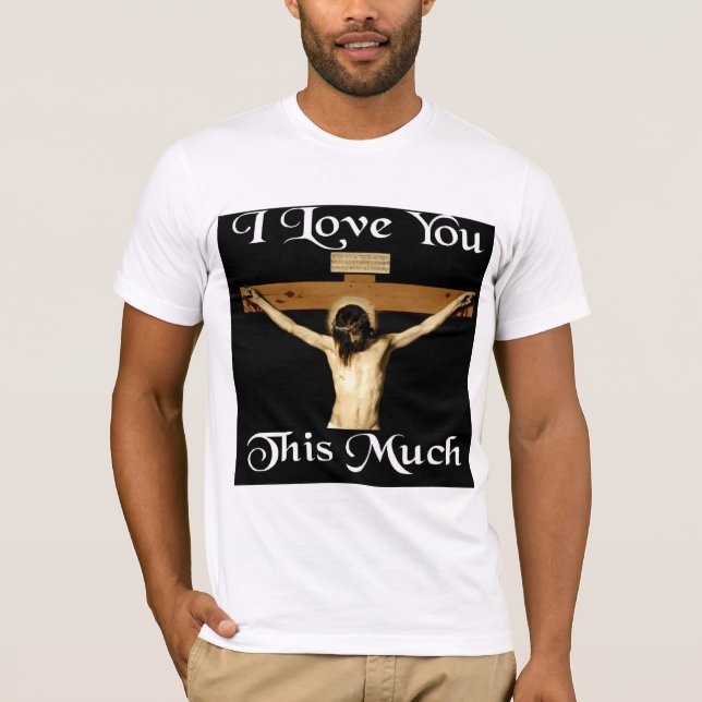 Camiseta Eu te amo este muito (Frente)