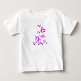 Camiseta Eu te amo mãe