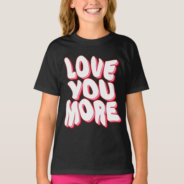 Camiseta EU TE AMO MAIS (Frente)