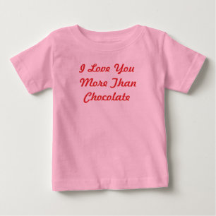 Camiseta Eu Te Amo Mais Do Que Chocolate