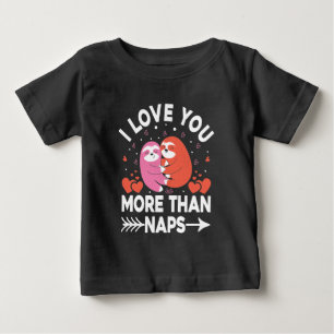 Camiseta Eu Te Amo Mais Do Que Soneca