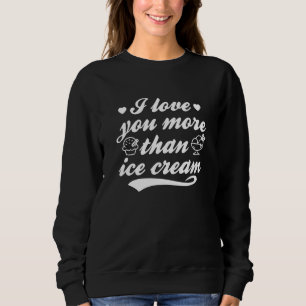 Camiseta Eu Te Amo Mais Que Sorvete