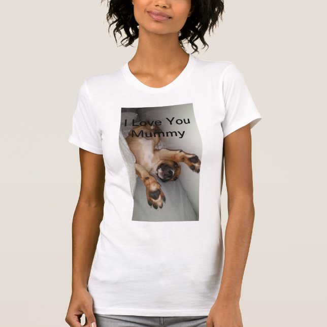 Camiseta Eu Te Amo Mamãe (Frente)