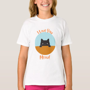 Camiseta Eu te amo miau!