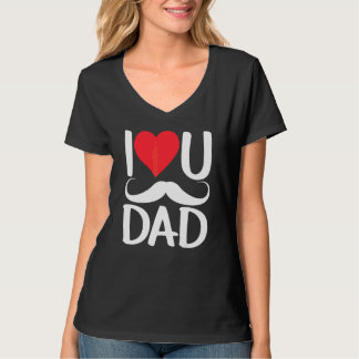 Camiseta Eu Te Amo Pai Dizendo Dia de os pais Pai Padre P