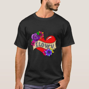 Camiseta Eu Te Amo Rua Art Urban Heart