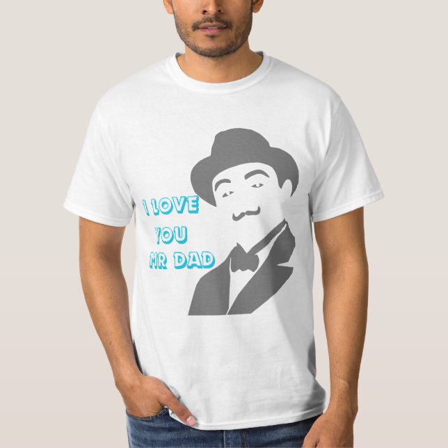Camiseta eu te amo, senhor Dia de os pais pai (Frente)
