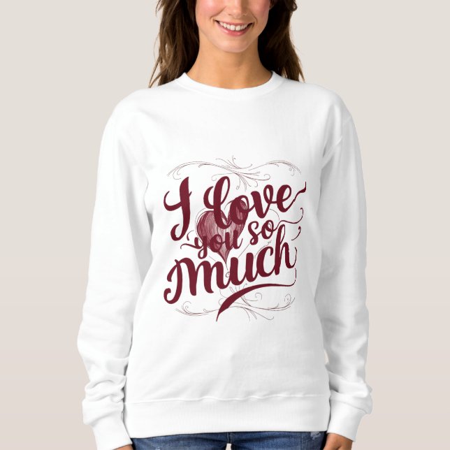Camiseta "Eu Te Amo Tanto" (Frente)