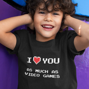 Camiseta Eu Te Amo Tanto Quanto Videos games Jogo T Engra