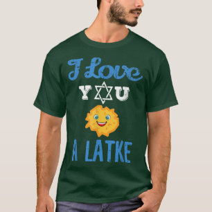 Camiseta Eu Te Amo Um Feriado Judeu Engraçado Hanukkah J