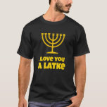 Camiseta Eu Te Amo Uma Piada Judaica De Peão Chanucá.<br><div class="desc">Eu Te Amo Uma Camisa De Hanukkah Chanukkah De Presente Judeu</div>