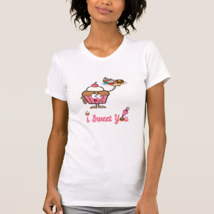 Camiseta Eu te juro com um Cupcake