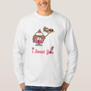 Camiseta Eu te juro com um Cupcake