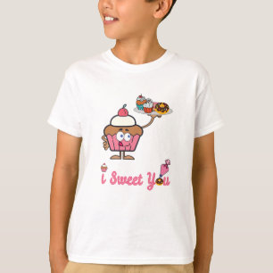 Camiseta Eu te juro com um Cupcake