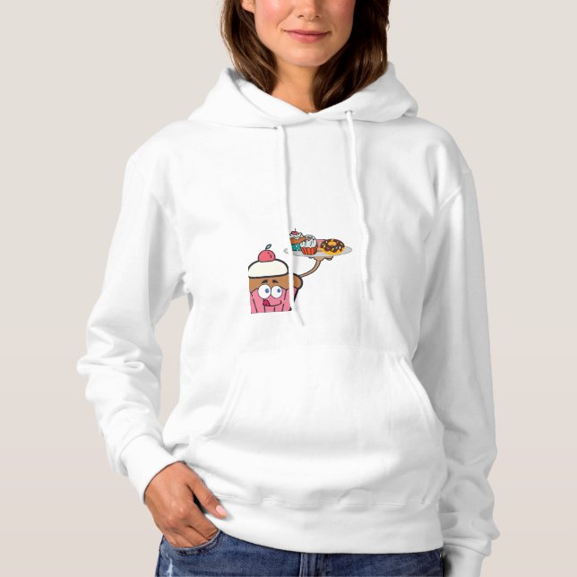 Camiseta Eu te juro com um Cupcake (Frente)