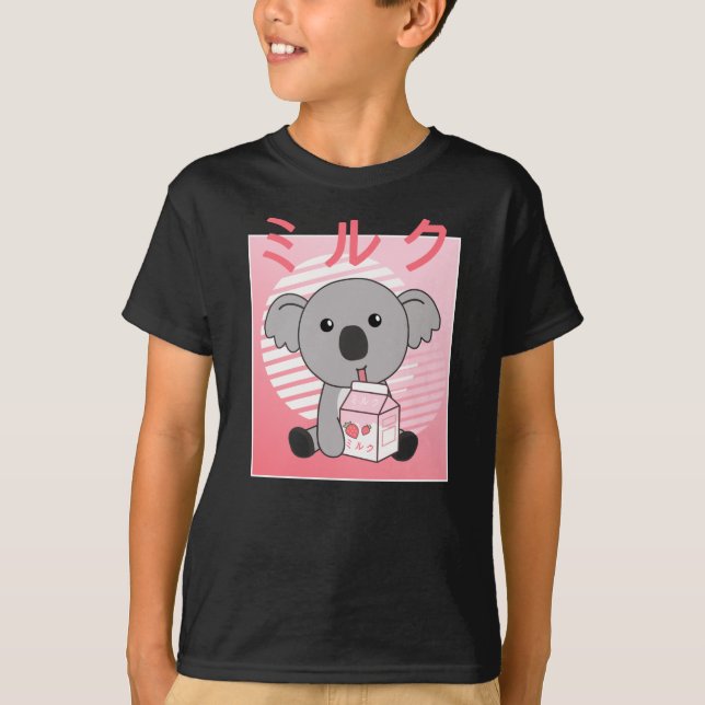 Camiseta Eu Te Koalove Koala Doce Com Um Azul Doce (Frente)
