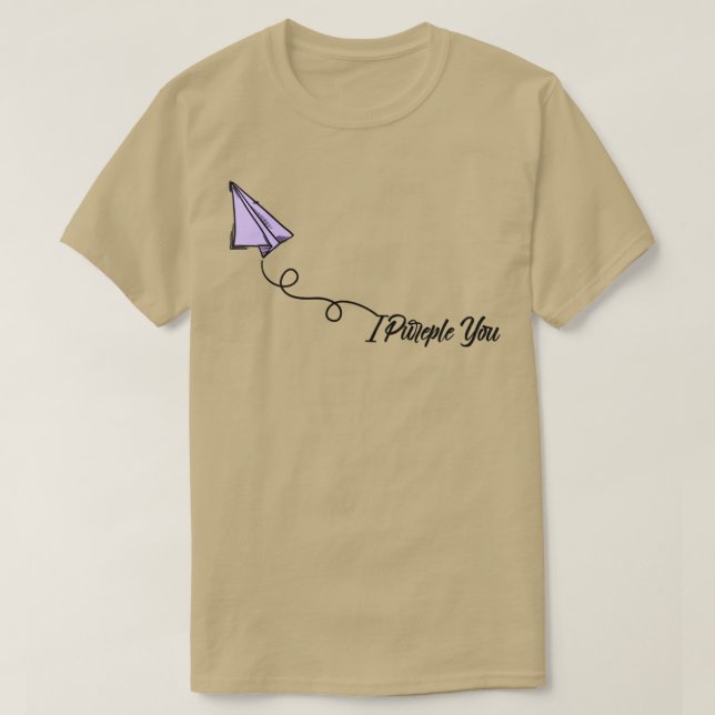 Camiseta Eu Te Roxo (Frente do Design)