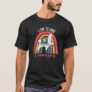 Camiseta Eu Tenho 51 Anos De Idade E Estou A Apanhar Alpaca