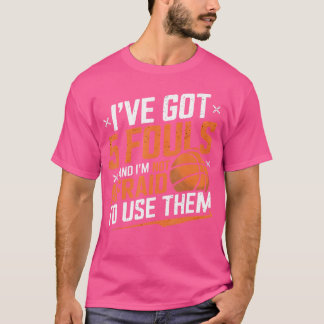 Camiseta Eu Tenho 5 Falhas E Não Tenho Medo De Usá-Las.