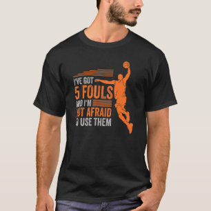 Camiseta Eu Tenho 5 Falhas E Não Tenho Medo De Usá-Las.