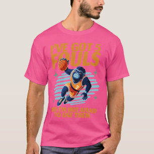 Camiseta Eu tenho 5 moscas e eu não tenho medo de usá-las c