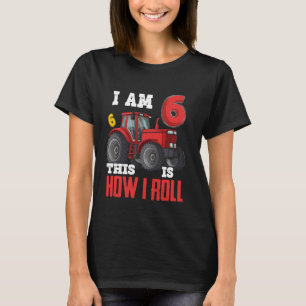 Camiseta Eu Tenho 6 E É Assim Que Eu Faço 6 Aniversário Sei