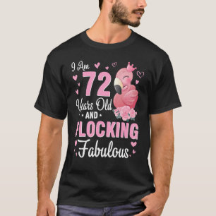 Camiseta Eu Tenho 72 Anos E Estou Fabuloso Parto Feliz