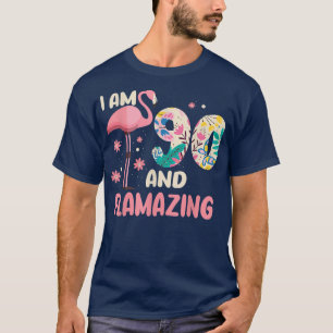 Camiseta Eu Tenho 90 E Um Bíblia Flamingo 90 Bday C